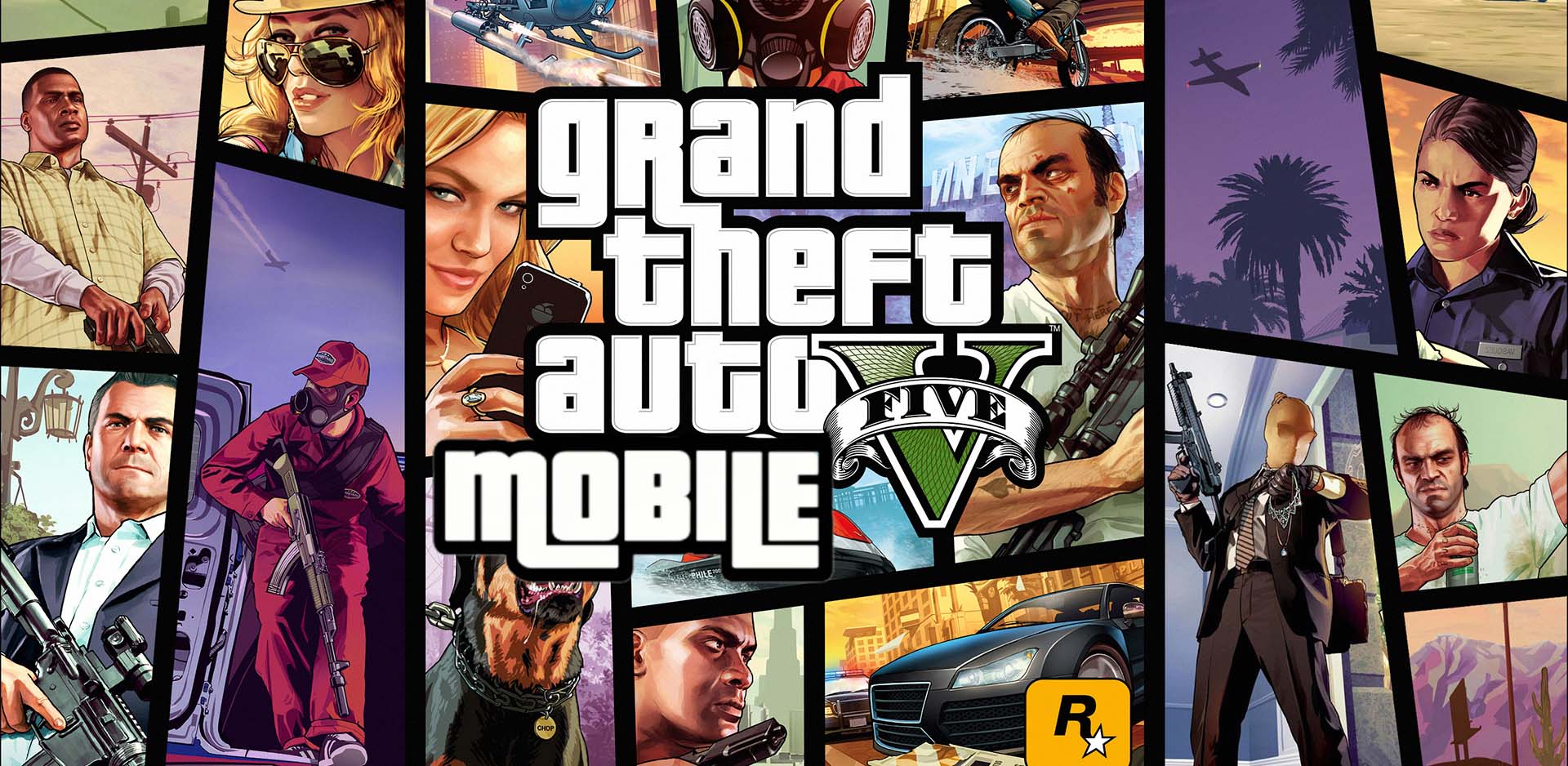 GTA 5 Mobile Poster - Download GTA 5 for Android & iOS